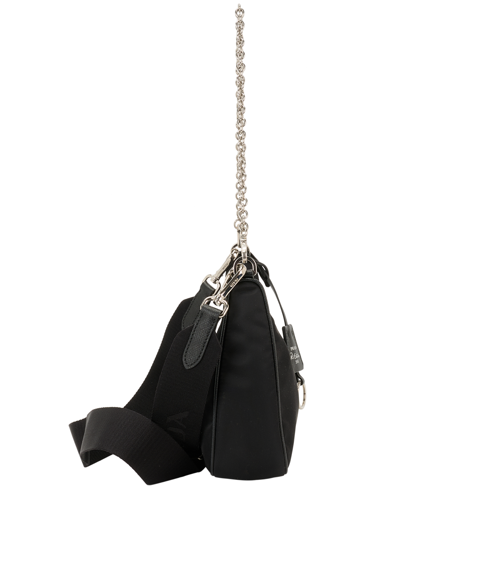 Re-Edition 2005, &pound;610, Handbags, Black, Nylon, Side view